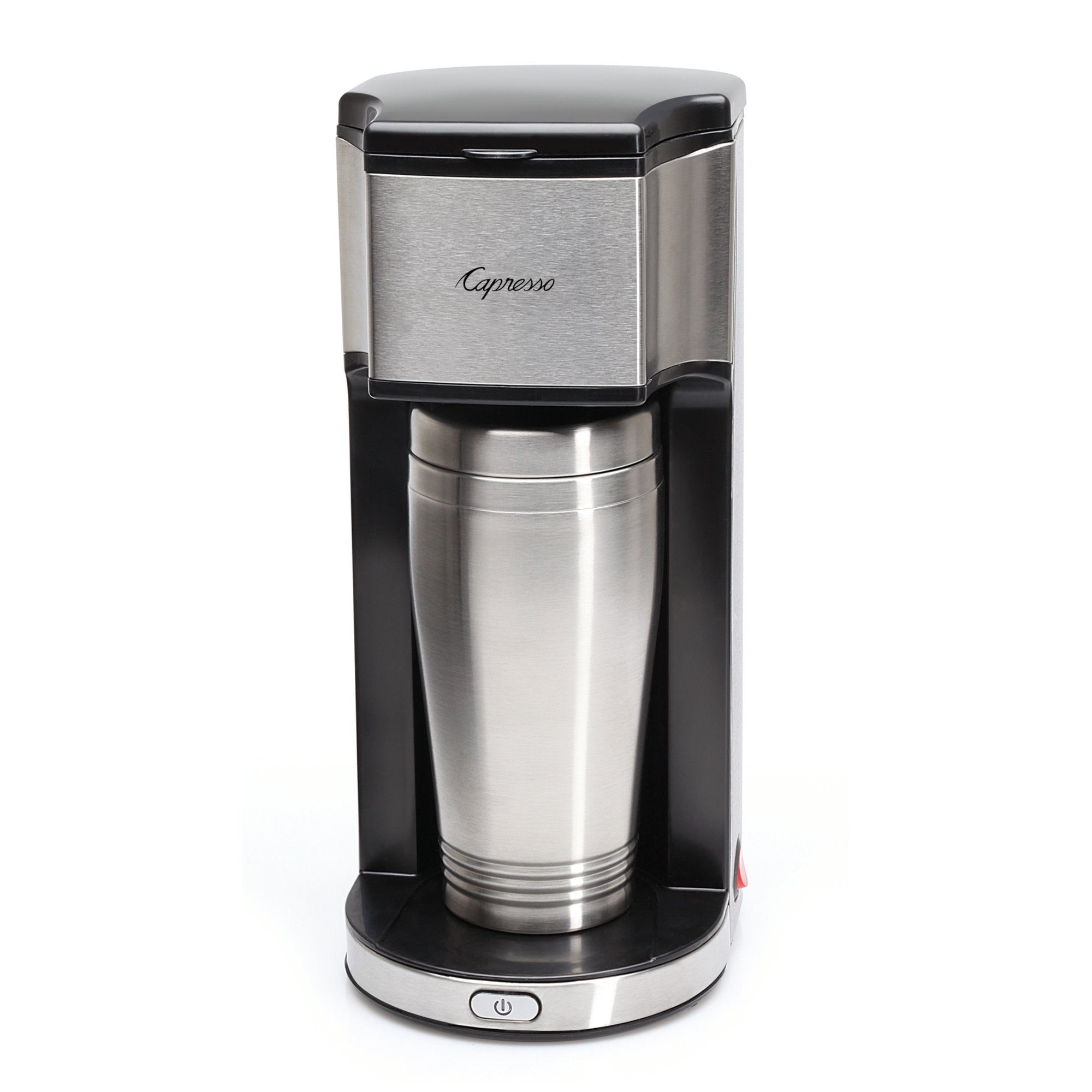 Capresso ONTHEGO-RB 425 Personal Coffee Maker, Silver/Black - Certified Refurbished