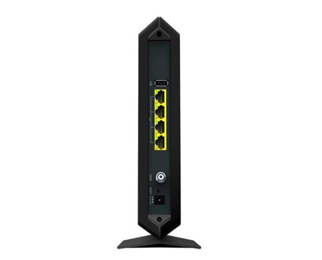 NETGEAR C7000-100NAR AC1900 WiFi Cable Modem Router Combo - Certified Refurbished