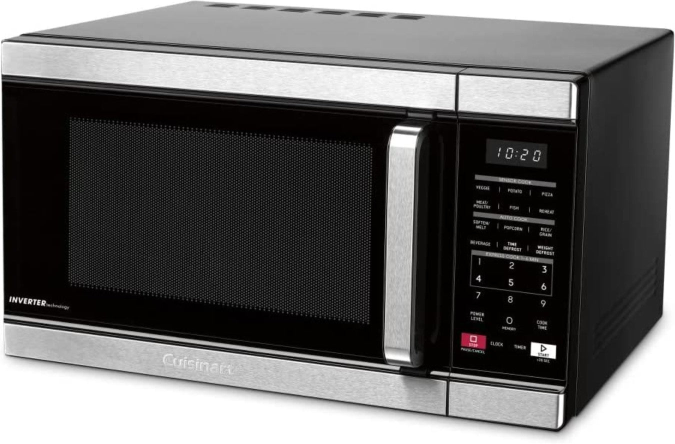 Cuisinart CMW-110FR Stainless Steel Humidity Sensor Microwave Oven - Certified Refurbished