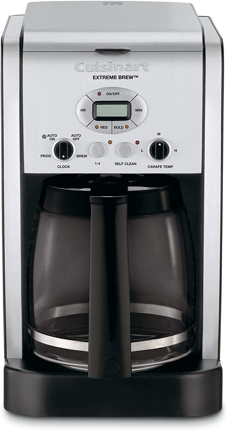 Cuisinart DCC-2650FR Extreme Brew 12 Cup Programmable Coffeemaker - Silver - Certified Refurbished