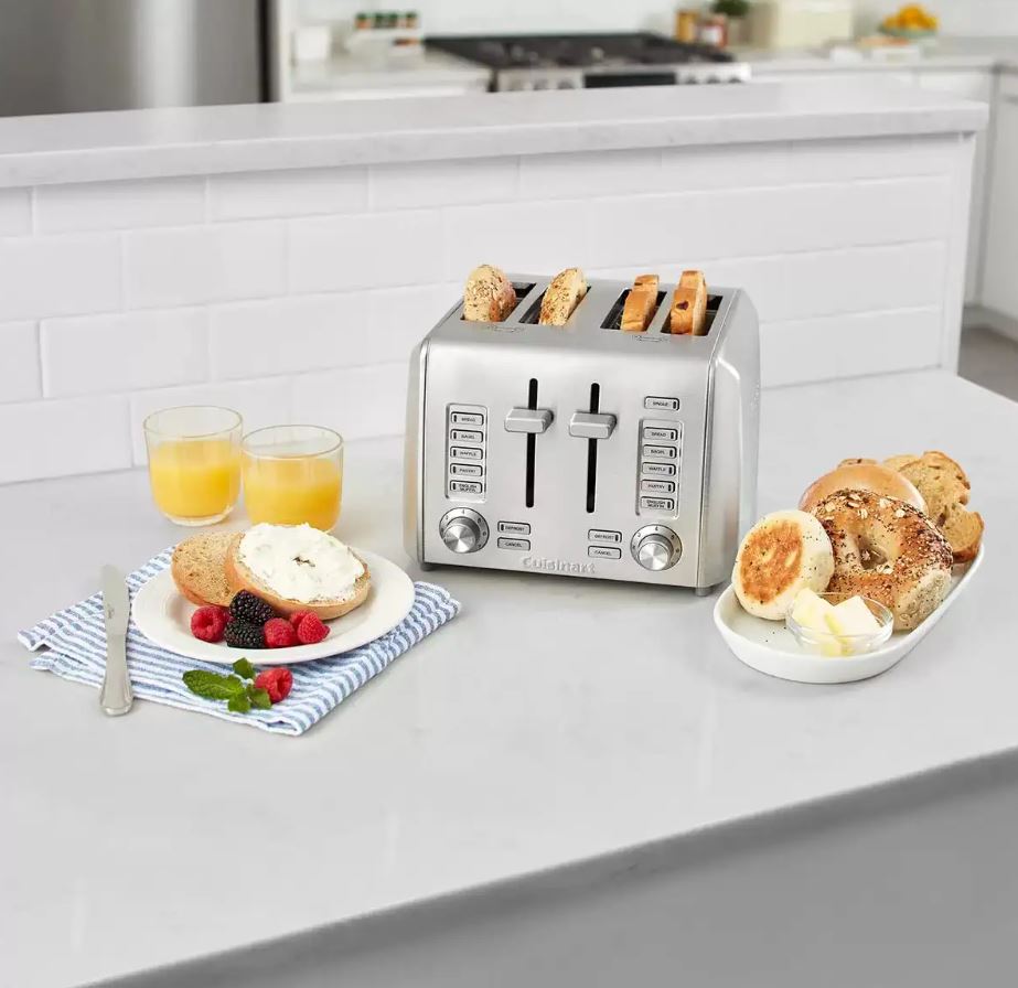 Cuisinart RBT-1350PCFR 4 Slice Metal Toaster - Certified Refurbished