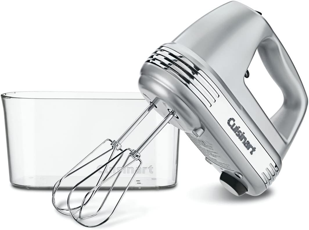 Cuisinart HM-70BCFR 7 Speed Hand Mixer, Brushed Chrome - Certified Refurbished