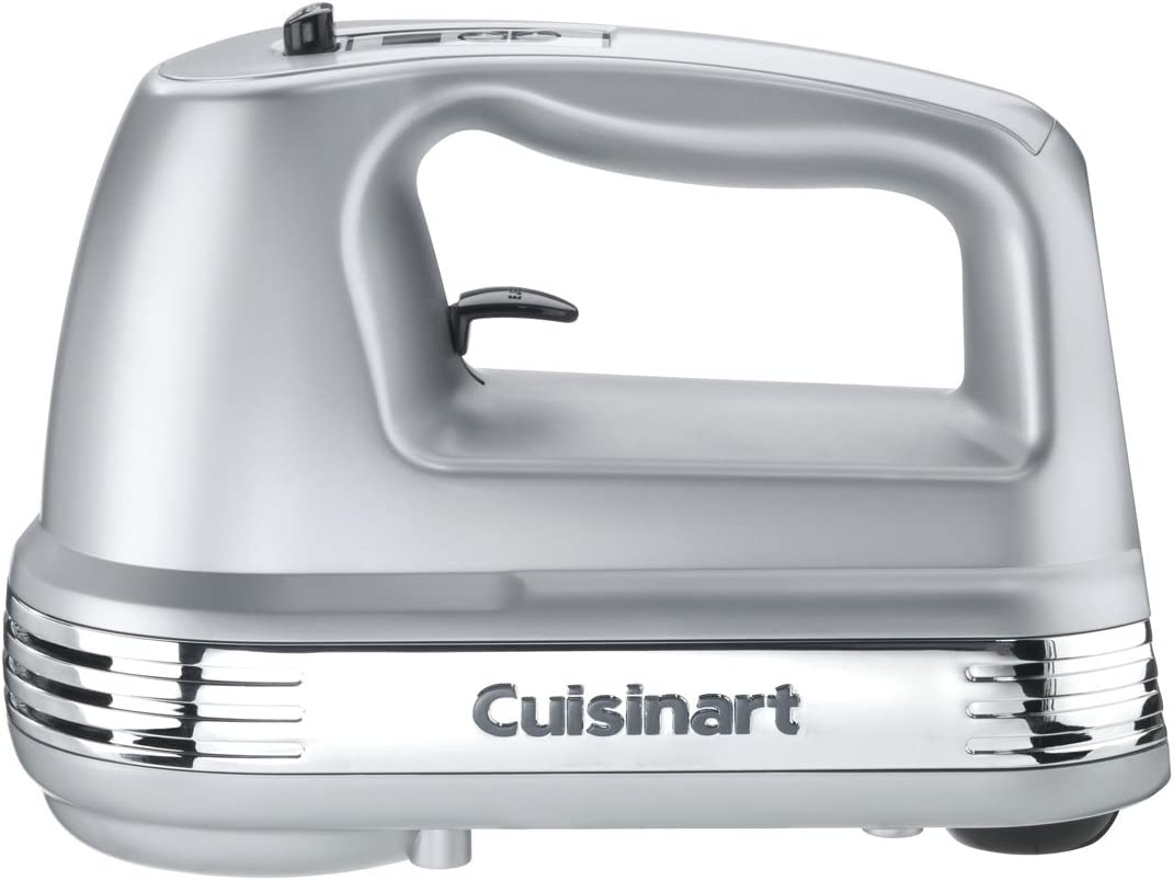 Cuisinart HM-90BCSFR POWER 9 Speed Hand Mixer, Brushed Chrome - Certified Refurbished