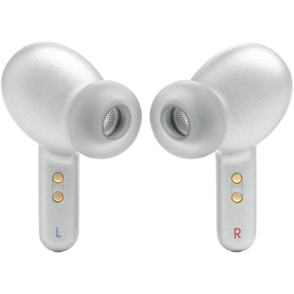 JBL JBLLIVEPRO2TWSSLAM-Z Live Pro TWS 2 Noise Cancelling In Ear Headphones Silver - Certified Refurbished