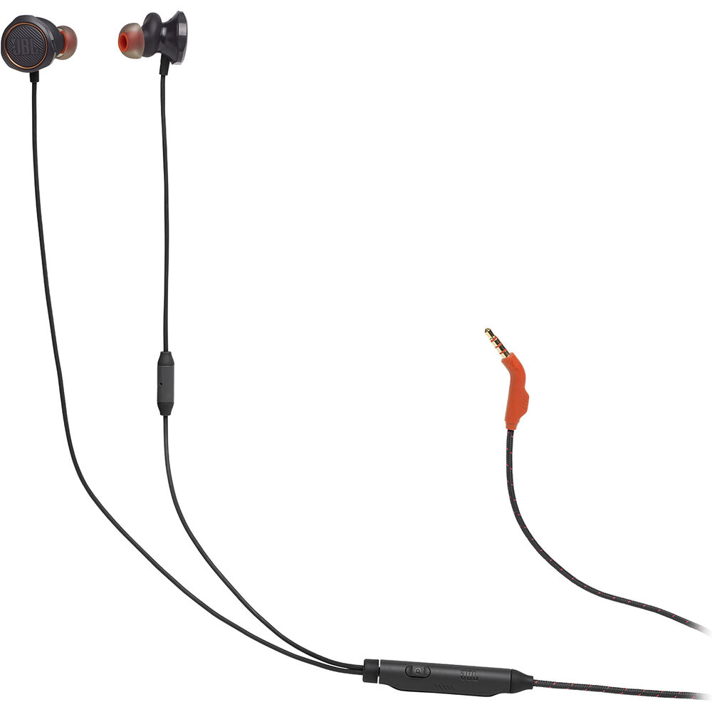 JBL JBLQUANTUM50BAM-Z Quantum 50 Wired In-Ear Gaming Headphones Black - Certified Refurbished