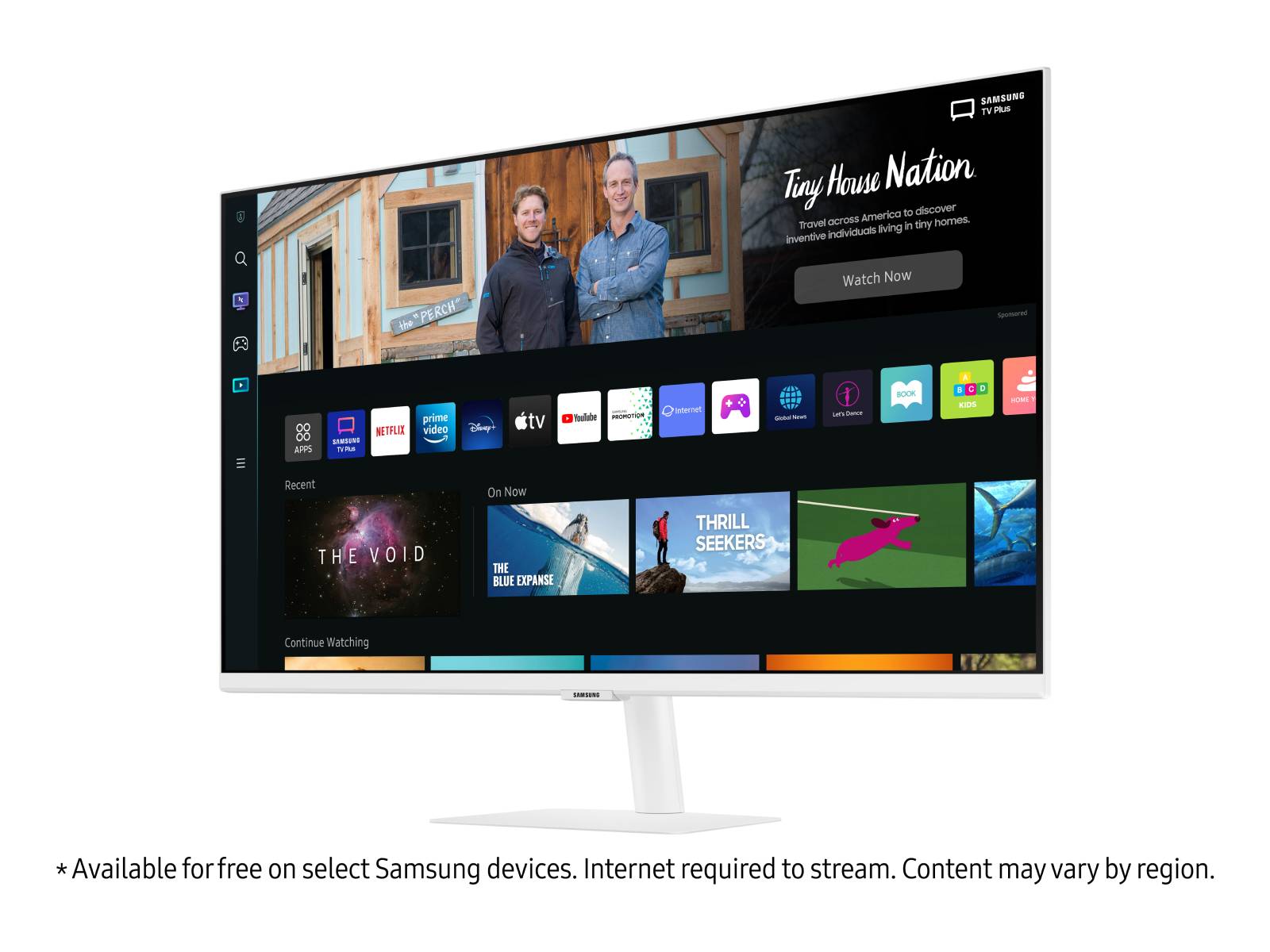 Samsung LS32AM501NNXZA-RB 32" 1080p Smart Monitor Streaming TV - Certified Refurbished