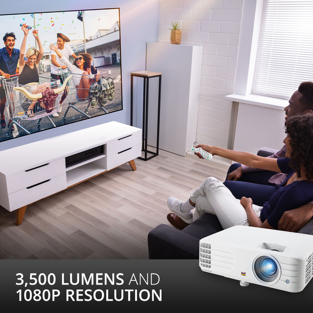 ViewSonic PX701HDH 3500-Lumen Full HD DLP Home Theater Projector - Certified Refurbished
