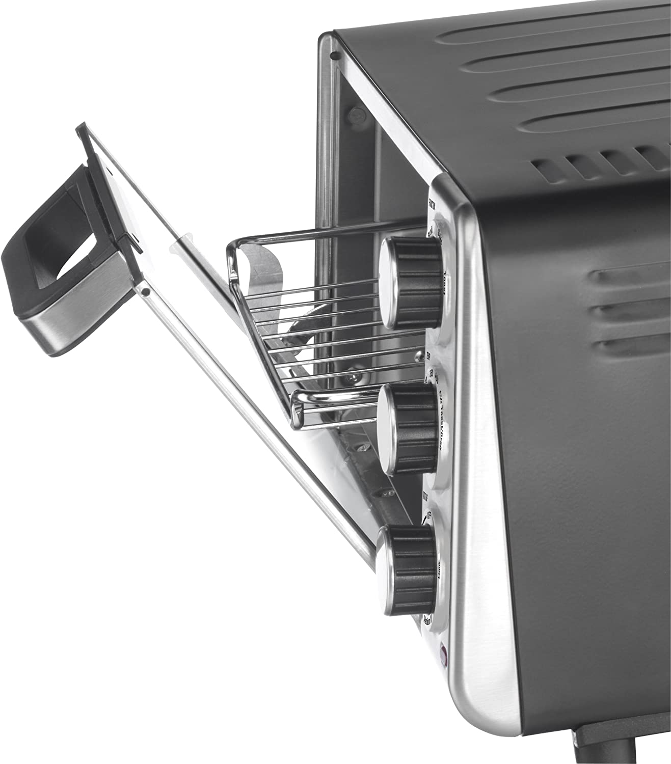 Cuisinart TOB-80FR Compact Broiler Toaster Oven Black - Certified Refurbished