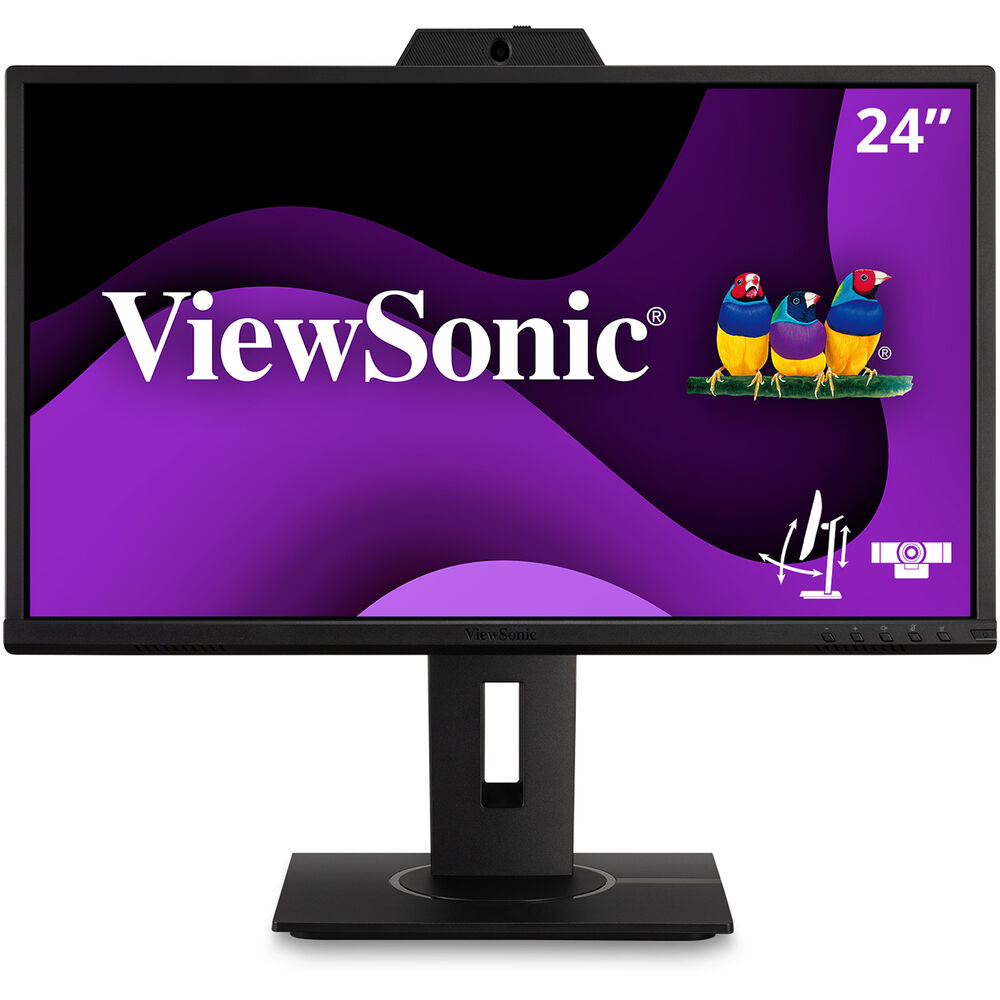 ViewSonic VG2440V-R 24" 16:9 Video Conferencing IPS Monitor - Certified Refurbished