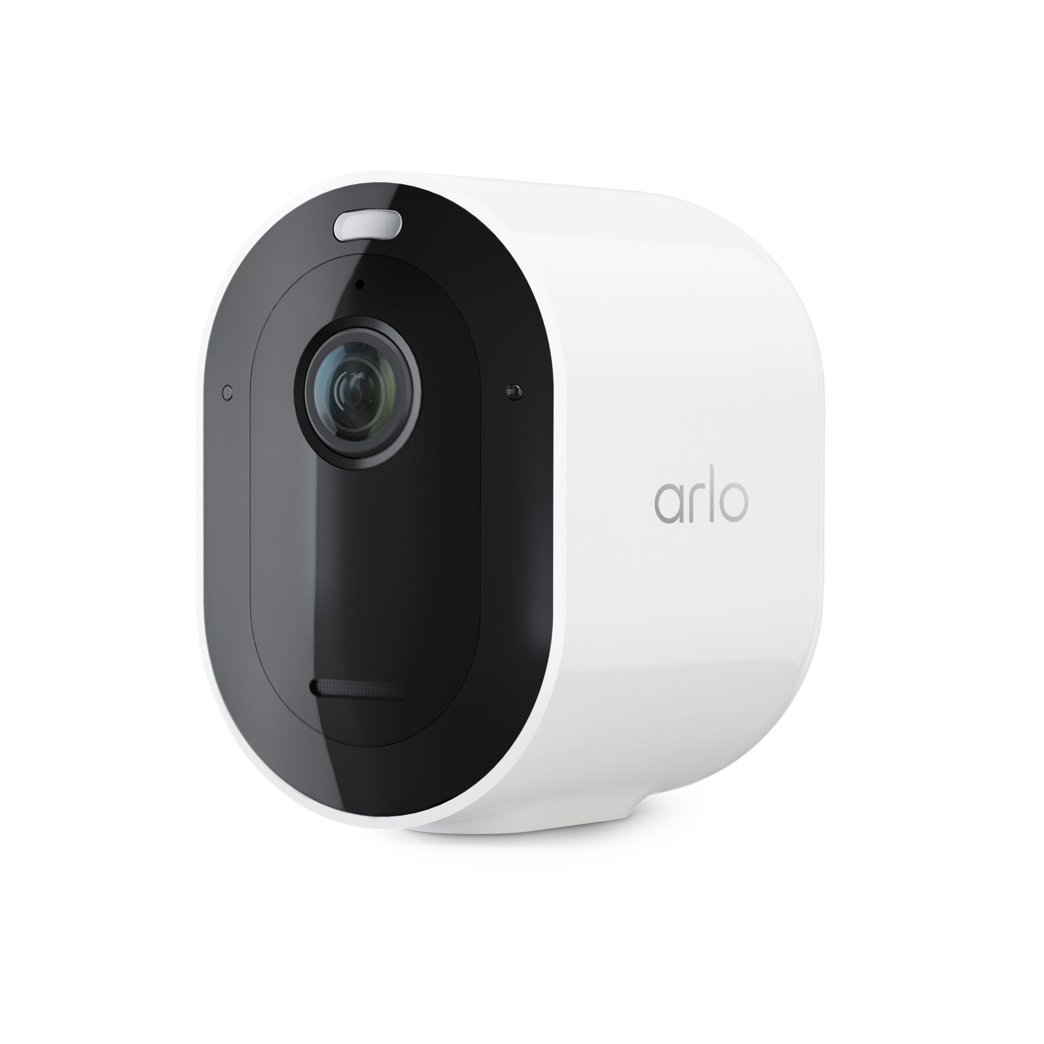 Arlo VMC4050P-100NAR Pro 4 Spotlight Camera Indoor/Outdoor 2K WiFi Security Camera with Color Night Vision White - Certified Refurbished
