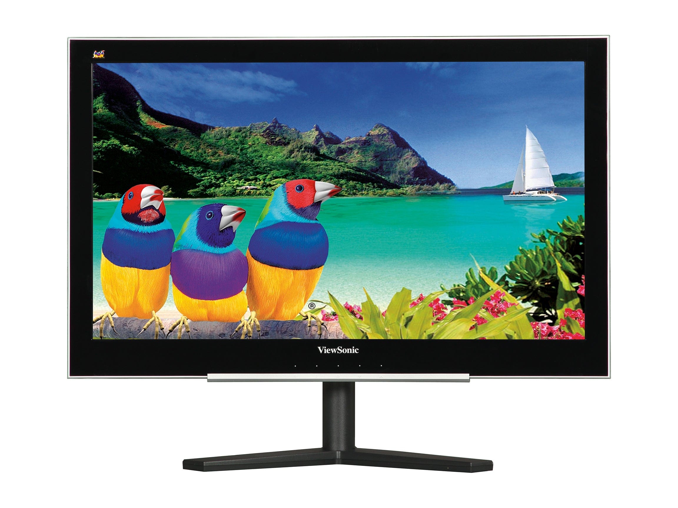 ViewSonic 22" Widescreen Ultra Thin IPS Panel LED Monitor Certified Refurbished