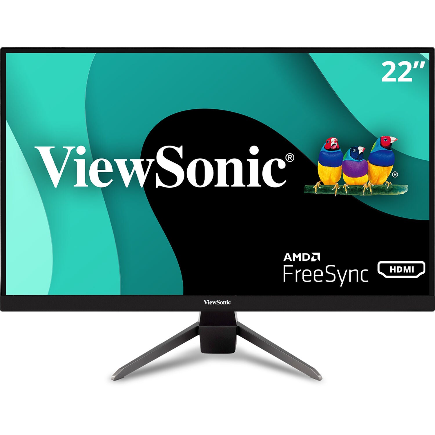 ViewSonic VX2267-MHD-S 22" 1080p 1ms 75Hz FreeSync Monitor - Certified Refurbished