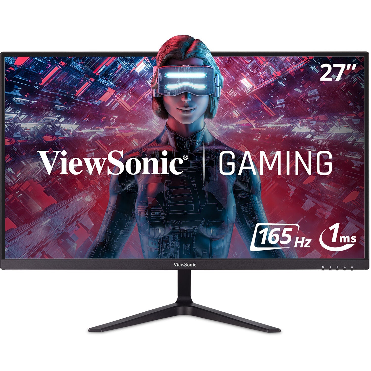ViewSonic VX2718-P-MHD-R 27" Frameless Full HD 1080p 165Hz 1ms Gaming Monitor - Certified Refurbished